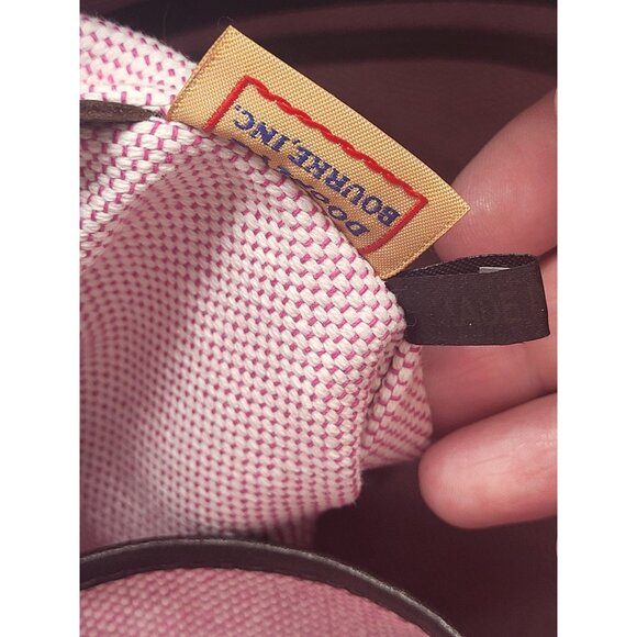 Dooney & Bourke Croco Embossed Leather Double Strap Tassel Bag Cognac - Picture 9 of 15